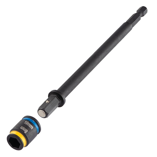 MSHXLCM2 8 mm & 10 mm 6 in. Cleanable Hex Nut Driver